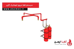 سیستم اطفا حریق اتوماتیک گازی